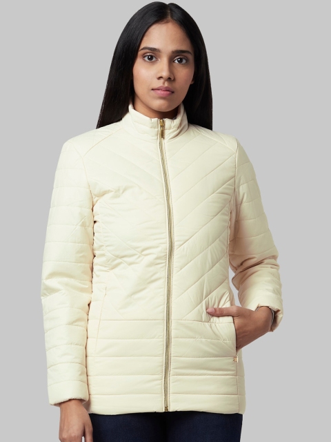 

Park Avenue Woman Yellow Longline Padded Jacket