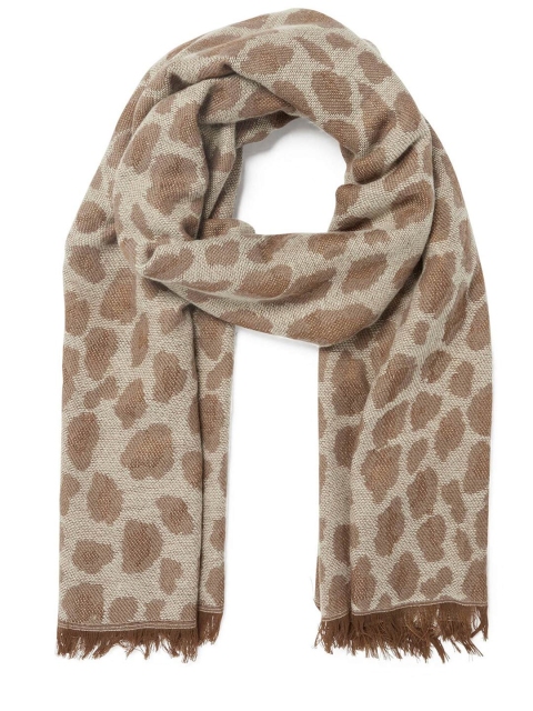 

Forever New Women Brown & Off White Printed Scarf