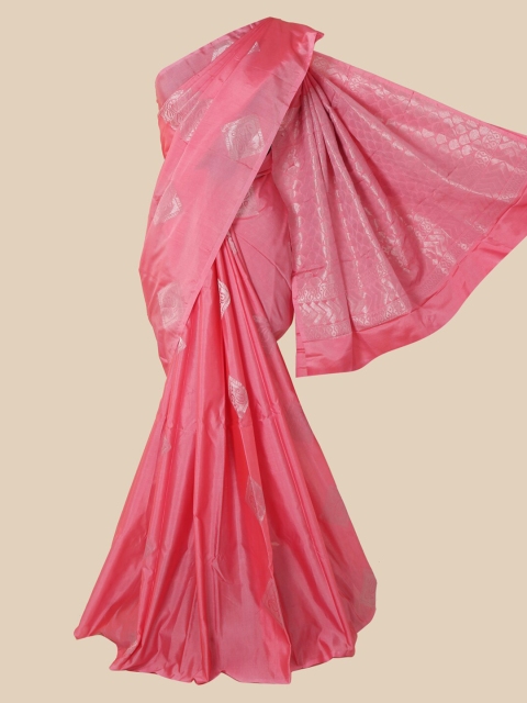 

Pothys Pink Woven Design Silk Cotton Saree
