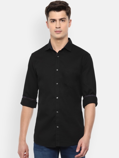 

Van Heusen Sport Men Black Slim Fit Casual Shirt