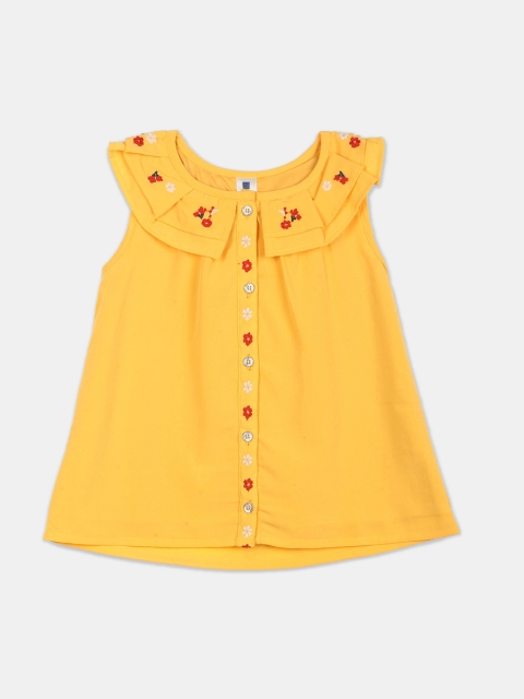 

Cherokee Yellow A-Line Top