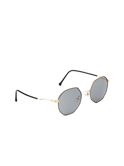 

Ted Smith Women Grey Lens & Gold-Toned Round Sunglasses TS-9075S_GRY