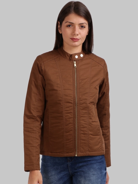 

Parx Women Brown Tailored Jacket