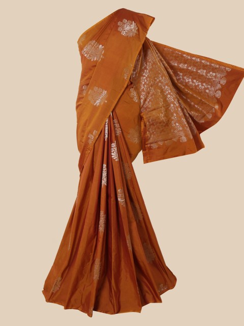 

Pothys Rust Woven Design Silk Cotton Saree