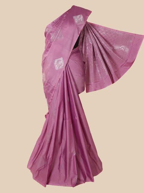

Pothys Mauve Woven Design Silk Cotton Saree