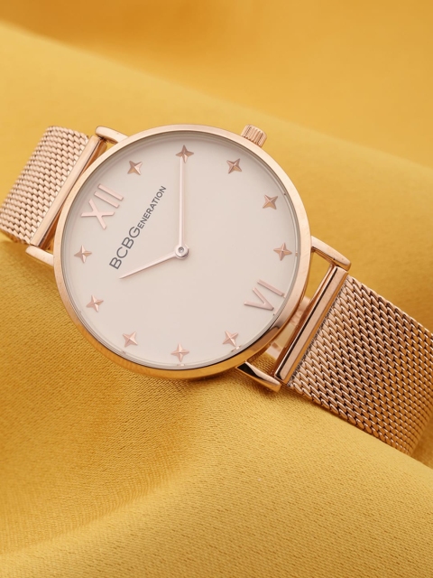 

BCBG Women Rose Gold Analogue Watch GN51044004