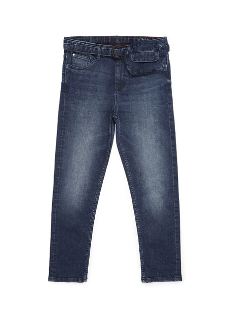 

Allen Solly Junior Boys Navy Blue Light Fade Jeans