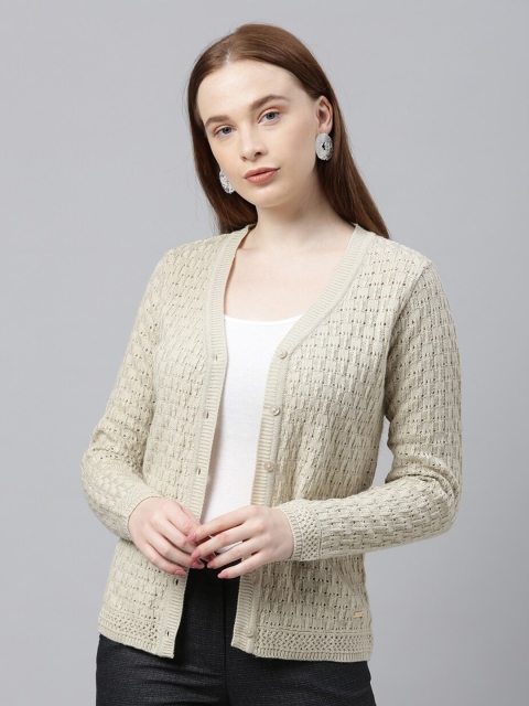 

Park Avenue Woman Women Beige Cardigan