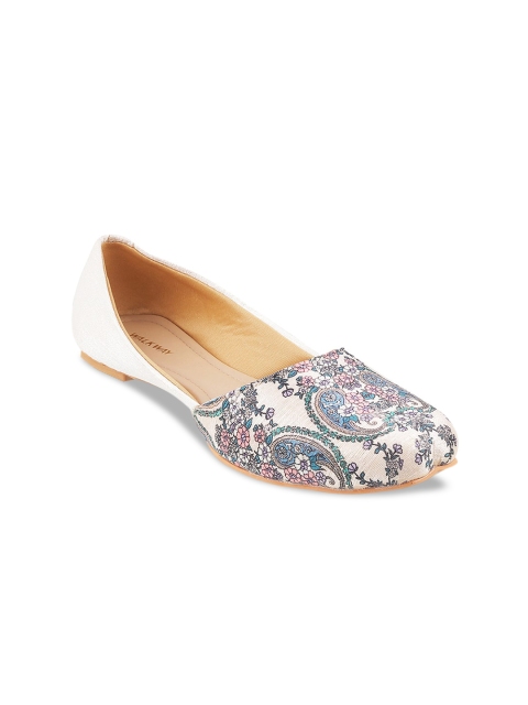 

WALKWAY Women Beige Printed Ballerinas