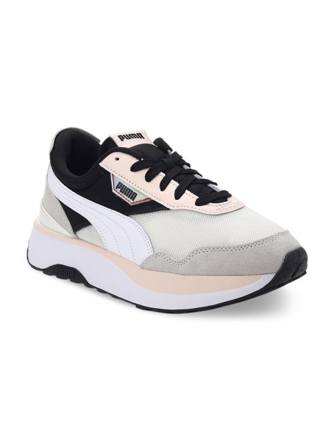 

Puma Women White Colourblocked Sneakers