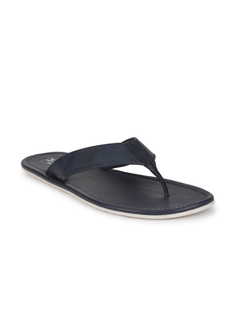 

Peter England Men Navy Blue & White Thong Flip-Flops