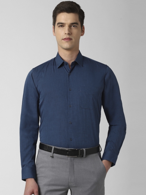 

Peter England Men Blue Slim Fit Formal Shirt