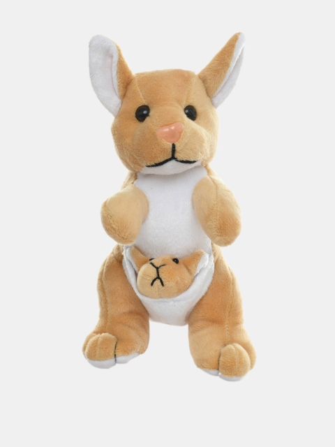 

DukieKooky Kids Brown & White Kangaroo Soft Toy