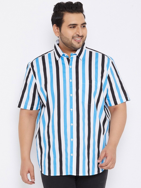 

Instafab Plus Men Multi Striped Casual Shirt