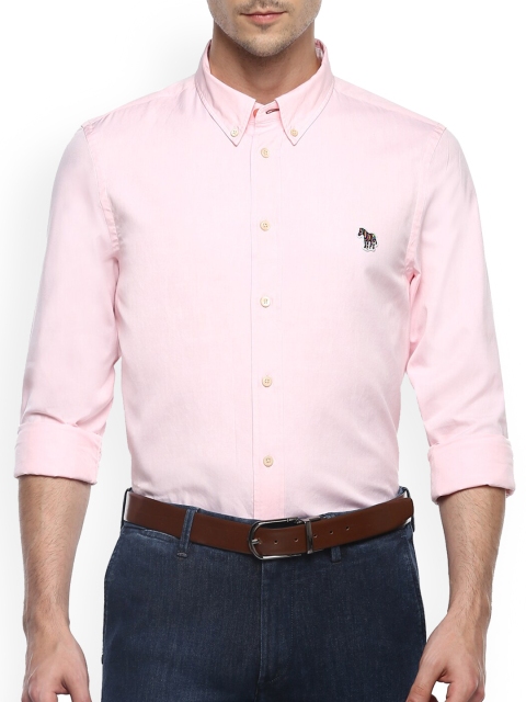 

PS By Paul Smith Men Pink Casual Shirt