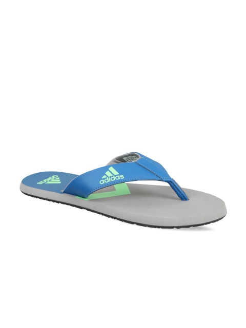 

ADIDAS Men Blue & Grey Thong Flip-Flops