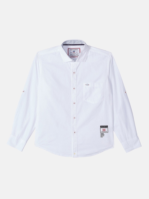 

Monte Carlo Boys White Casual Shirt
