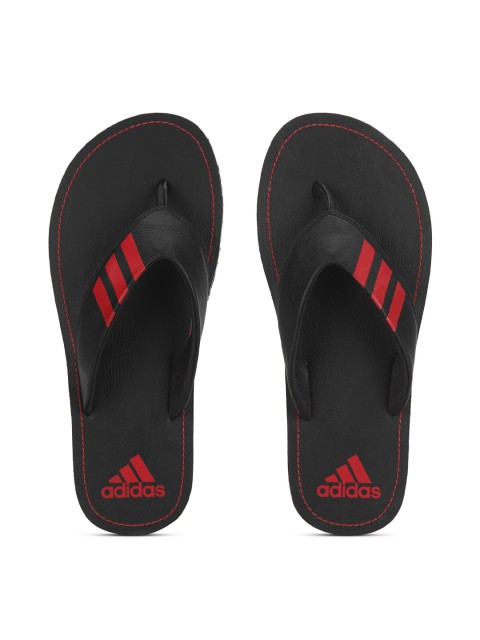 

ADIDAS Men Black & Red Thong Flip-Flops