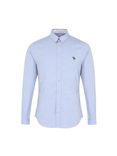 

PS By Paul Smith Men Blue Casual Shirt