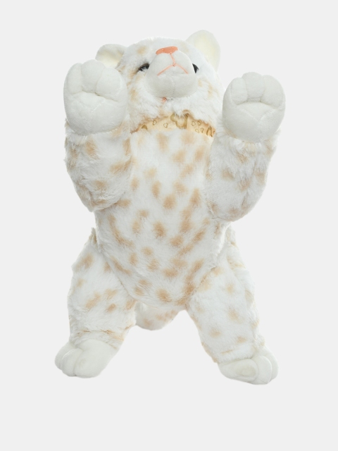 

DukieKooky Kids Cream-Coloured & Beige Cat Soft Toy