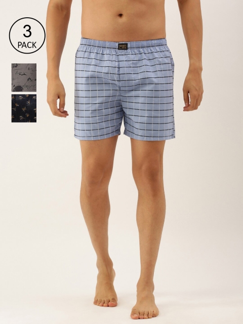 

Urban Dog Men Pack Of 3 Assorted Pure Cotton Boxers UDBX445_UDBX446_UDBX424