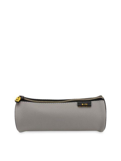 

QIPS Kids Grey & Black Solid Pencil Pouch