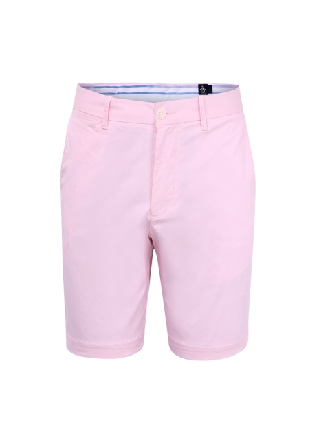 

Original Penguin Men Pink Regular Shorts