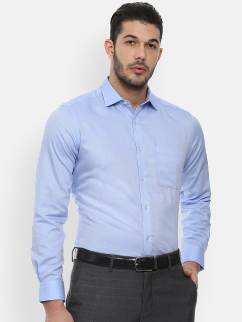 

Louis Philippe Men Blue Slim Fit Casual Shirt