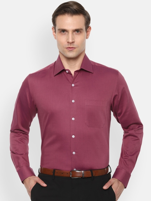 

Louis Philippe Men Maroon Slim Fit Casual Shirt
