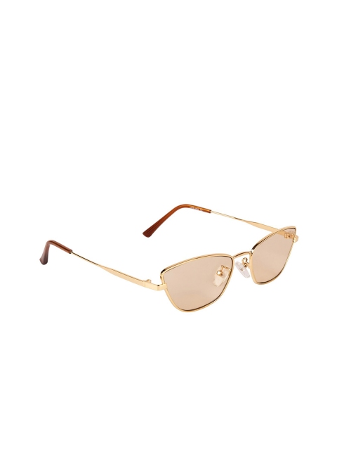 

Voyage Women Brown Lens Cateye Sunglasses with UV Protected Lens B80438MG3445C