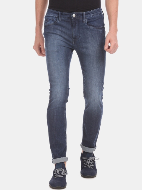 

U.S. Polo Assn. Denim Co. Men Blue Regallo Skinny Fit Light Fade Jeans