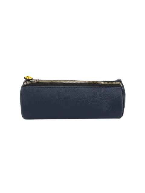 

QIPS Unisex Kids Navy Blue Solid High Quality Pencil Pouch