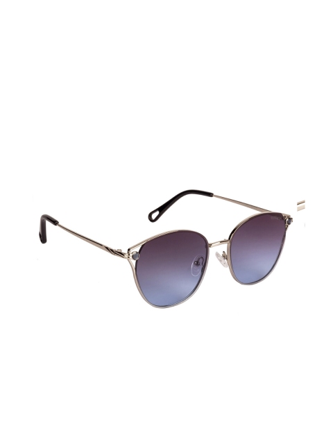 

Voyage Women Purple Lens & Silver-Toned Cateye Sunglasses with UV Protected Lens