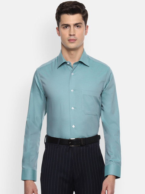 

Louis Philippe Men Blue Slim Fit Casual Shirt