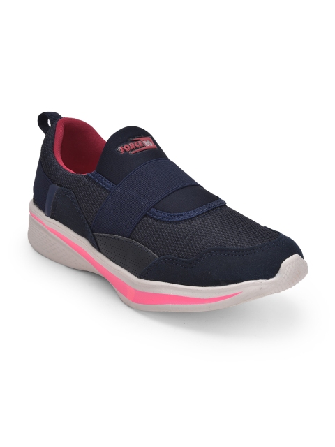 

Liberty Women Navy Blue Running Non-Marking Shoes