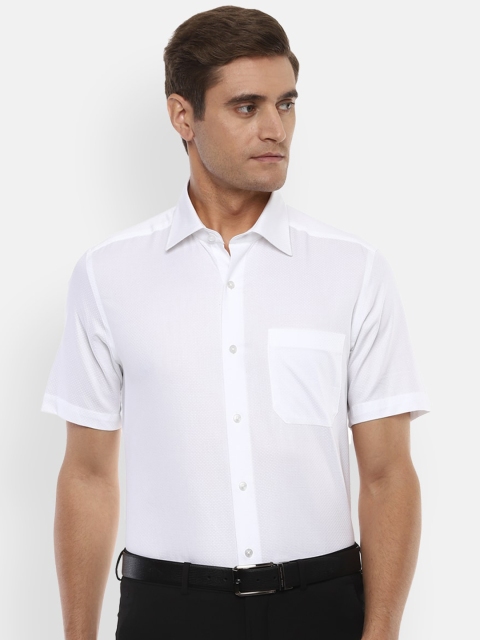 

Louis Philippe Men White Casual Shirt