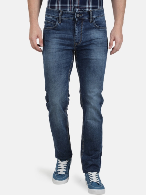 

Monte Carlo Men Blue Heavy Fade Slim Fit Denim