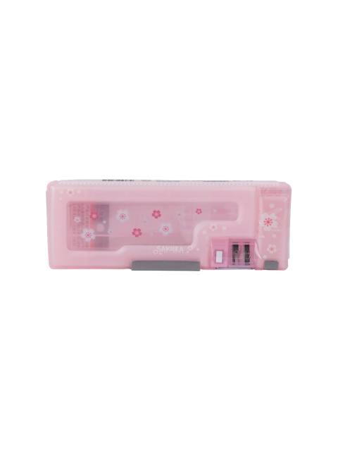 

QIPS Girls Pink High-Quality Magnetic Pencil Box