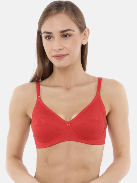 

Macrowoman W-Series Red Everyday Non Padded Bra