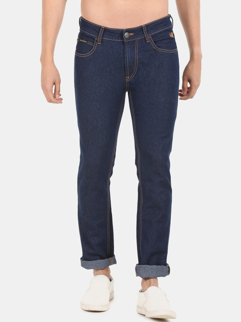 

Flying Machine Men Blue Slim Fit Low-Rise Jeans