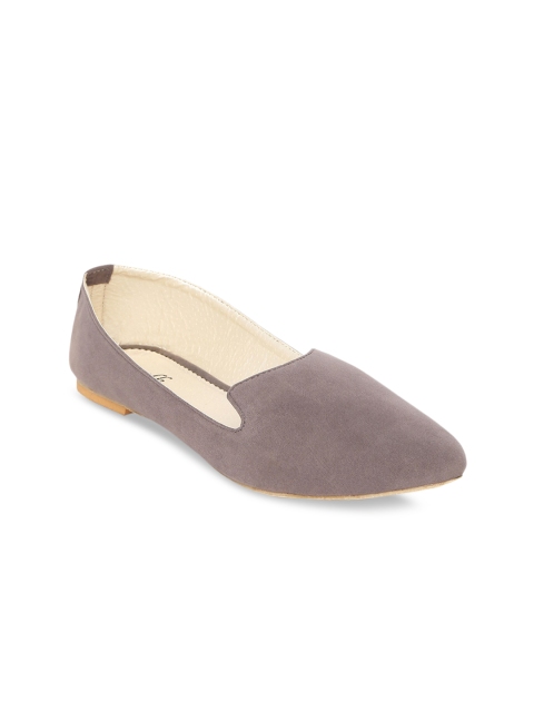 

STALK Women Grey Ballerinas Flats
