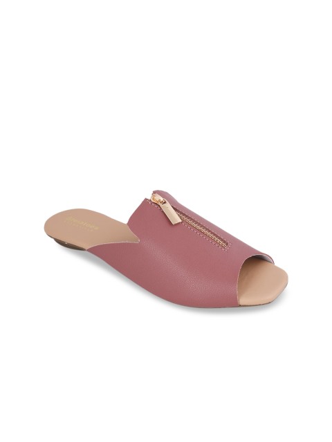 

Stelatoes Women Pink Open Toe Flats