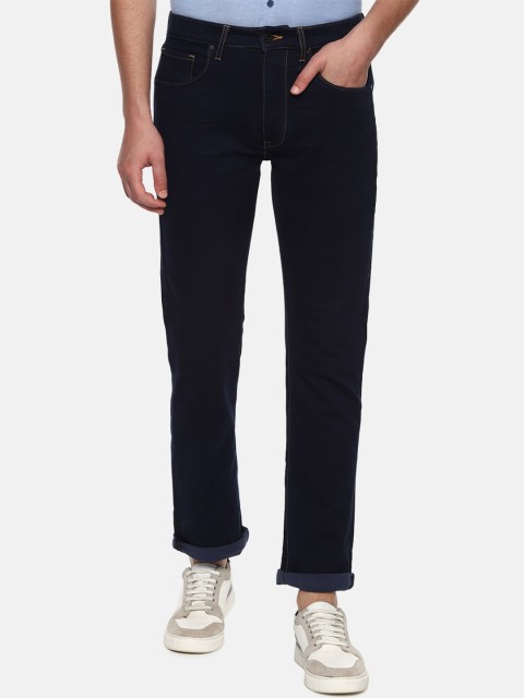 

Louis Philippe Jeans Men Navy Blue Stretchable Clean Look Jeans