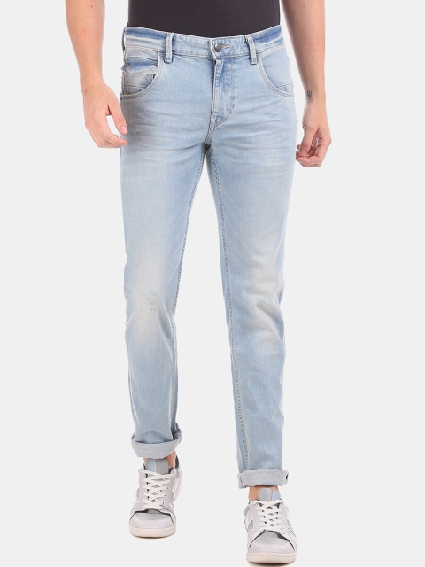

U.S. Polo Assn. Denim Co. Men Blue Regallo Skinny Fit Light Fade Jeans