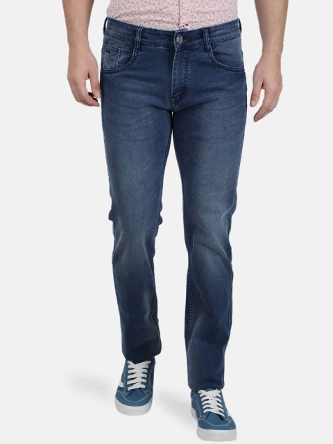 

Monte Carlo Men Blue Slim Fit Heavy Fade Jeans