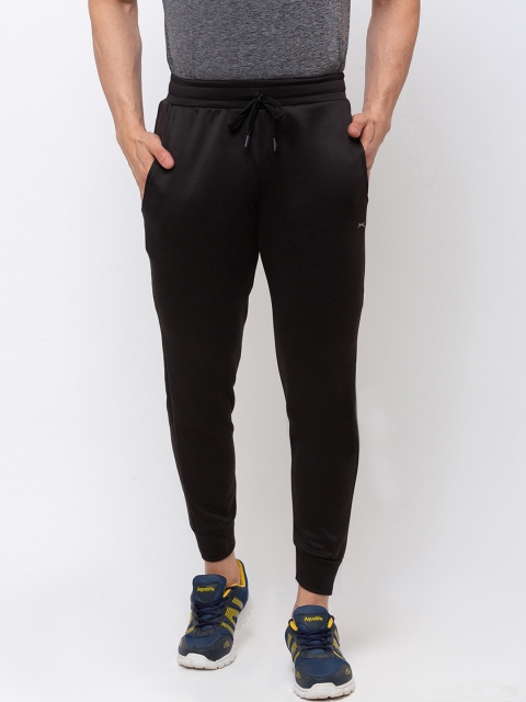 

Black Panther Men Black Solid Slim-Fit Joggers
