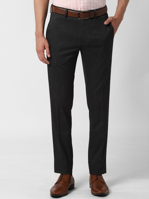 

Peter England Men Grey Slim Fit Formal Trousers Formal Trousers Formal Trousers