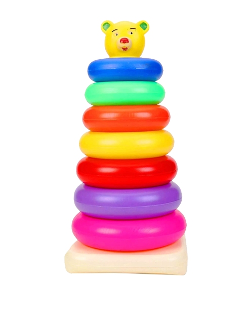 

SWADESI STUFF Kids Multicolor Rteddy Ring Medium Heavy, Multi