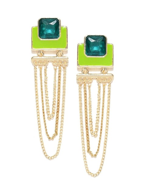 

Crunchy Fashion Gold Contemporary Drop Earrings