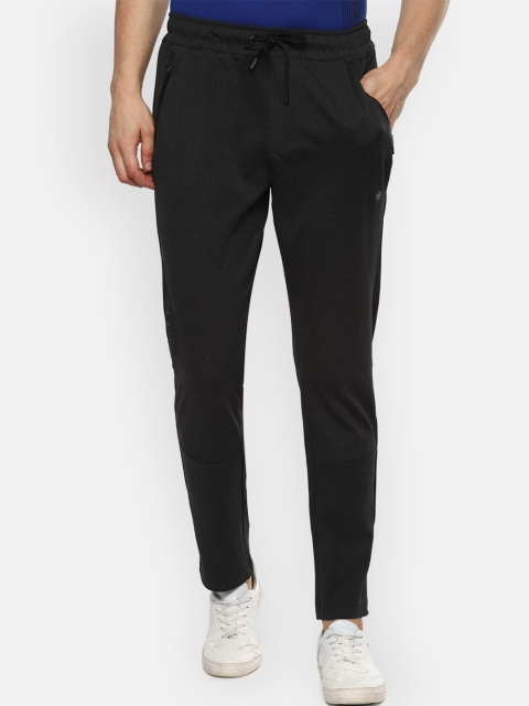 

Louis Philippe Men Black Solid Slim-Fit Track Pants